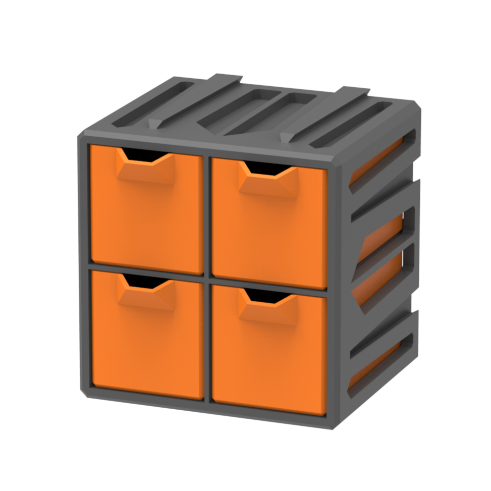 Cube Pro Two by Two Drawer