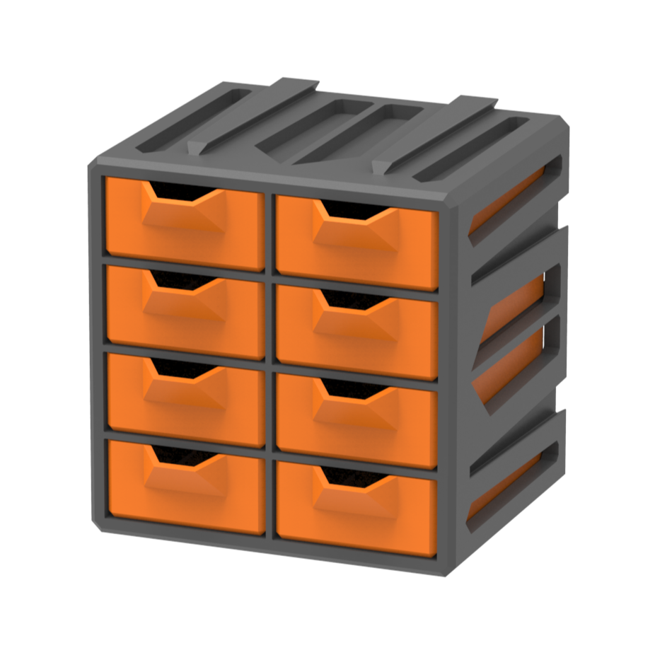 Cube Pro Four by Two Drawer