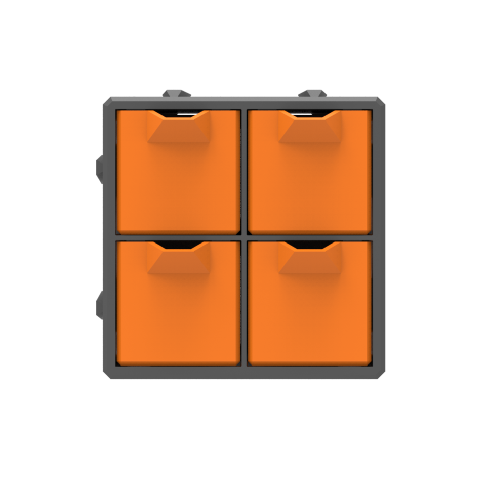 Cube Pro Two by Two Drawer
